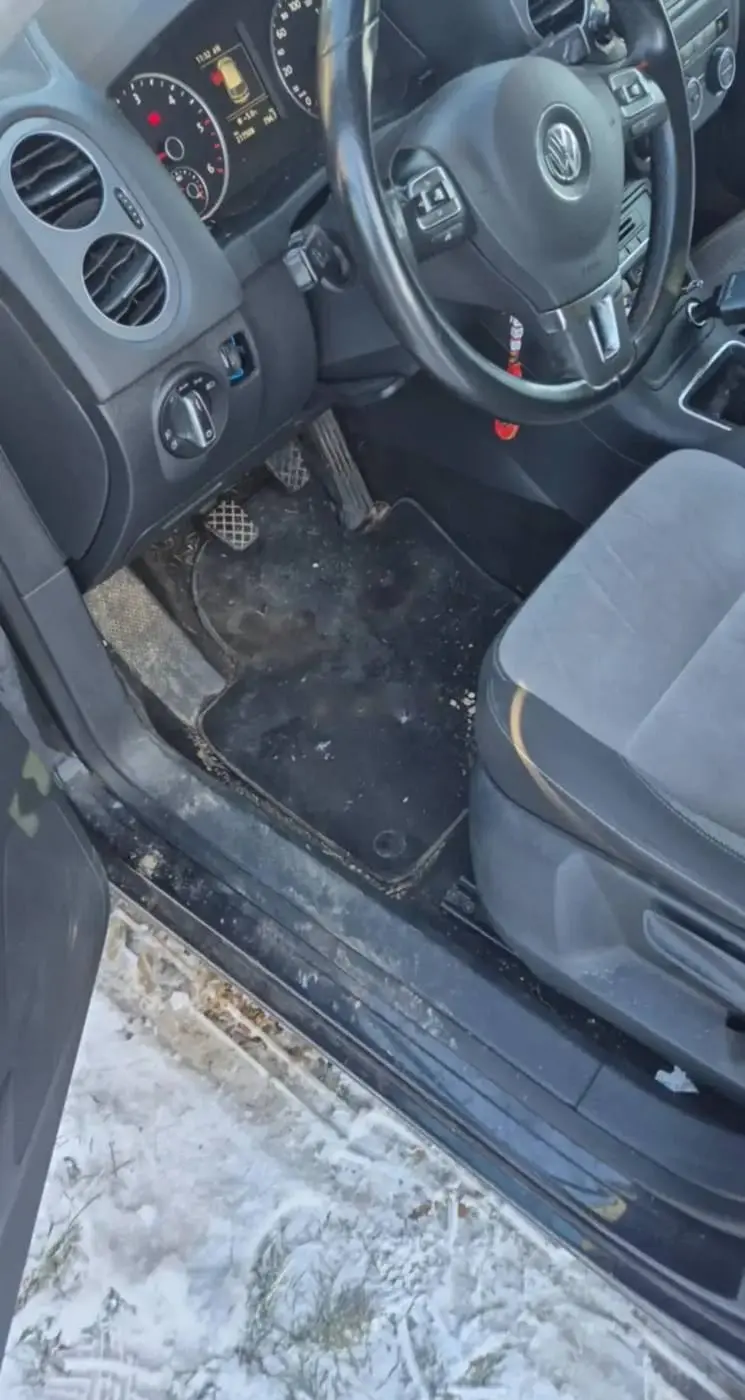 Avant nettoyage VW Tiguan