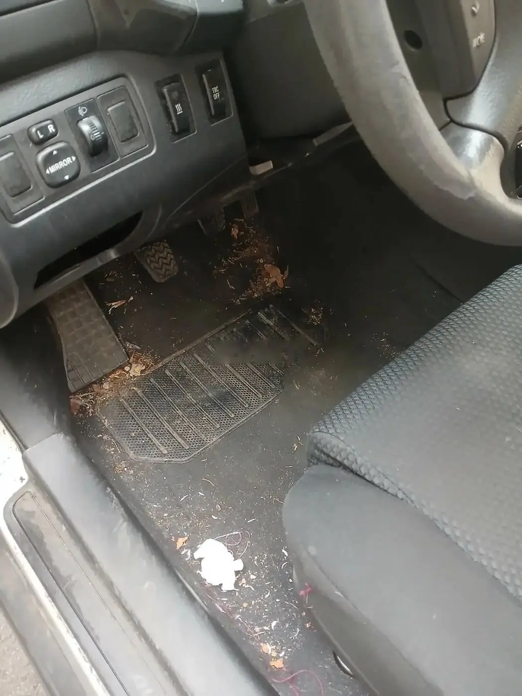 Avant nettoyage Toyota
